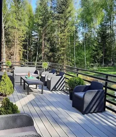 Brzozowa Skarpa - Dom Nad Jeziorem Przy Suntago